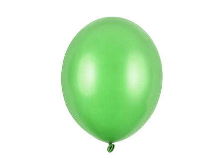 Balony Strong 30cm - Metallic Bright Green - 10 sztuk
