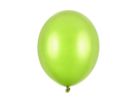  Balony Strong 30cm - Metallic Lime Green - 3 szt.